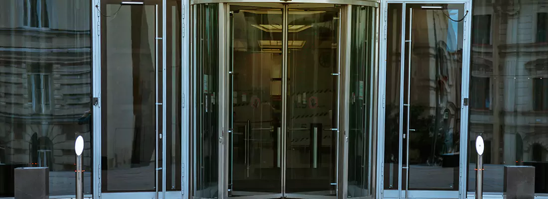 Commercial Automatic Glass Door Repair and Maintenance in Tarpon Springs, FL